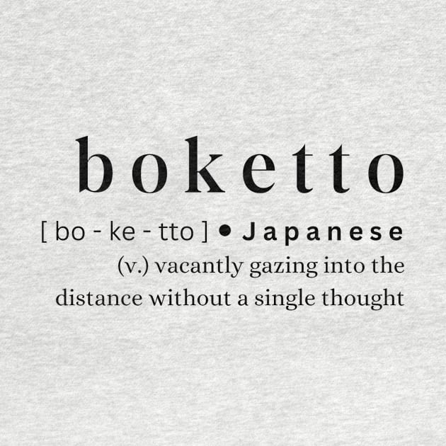 Boketto by MajesticWords